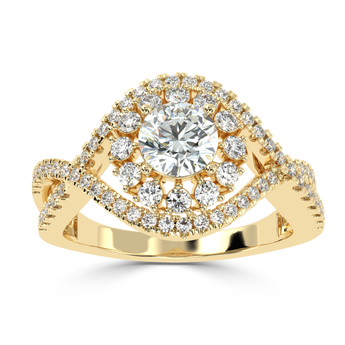Curly Tales Diamond Ring