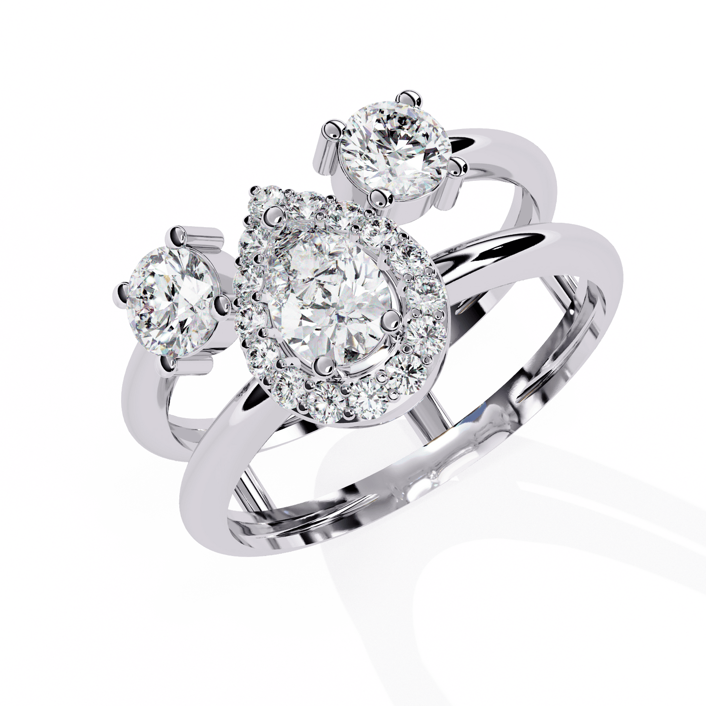 Prestine Dew Diamond Ring