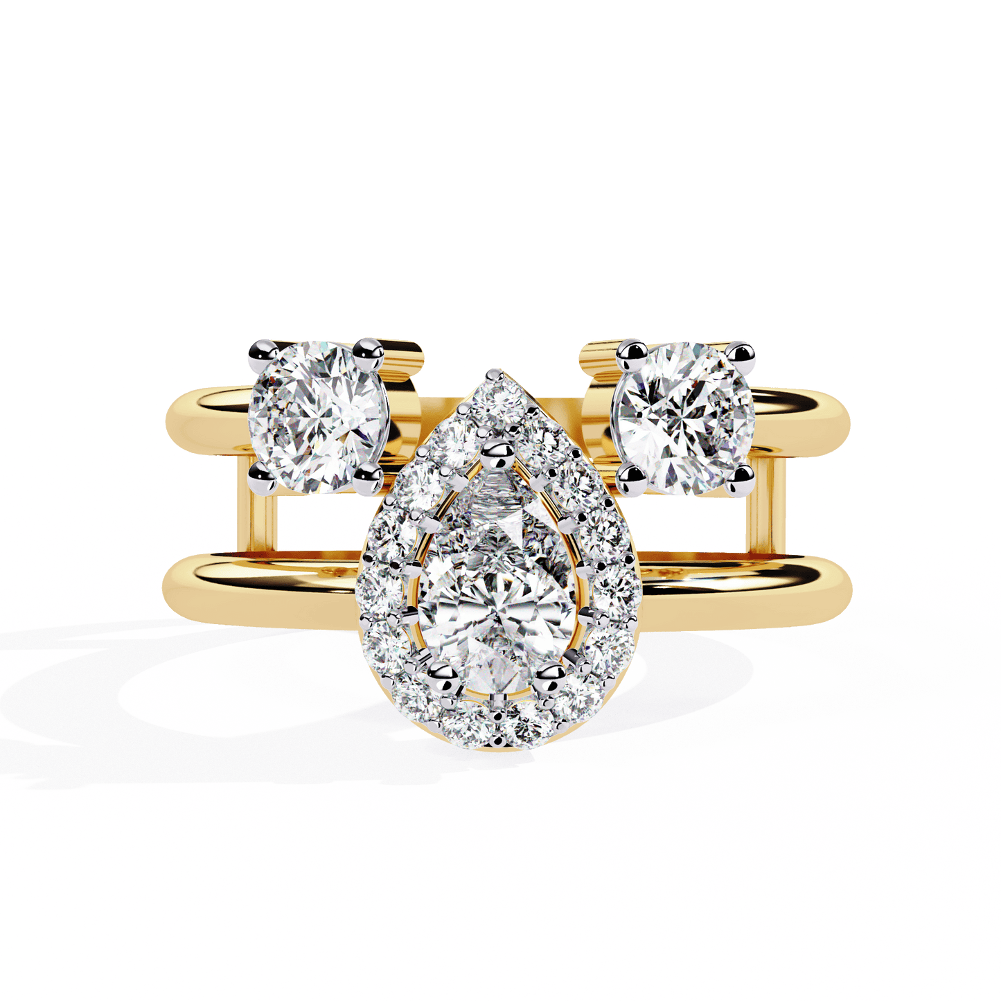 Prestine Dew Diamond Ring
