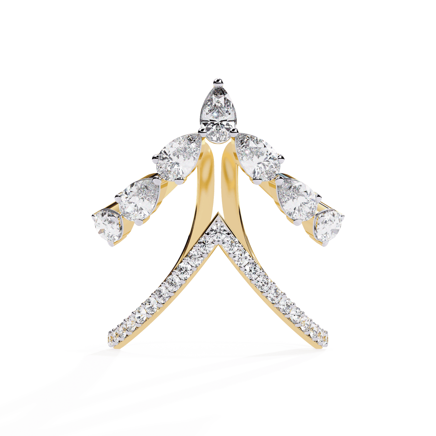 Delicate Dual Diamond Ring