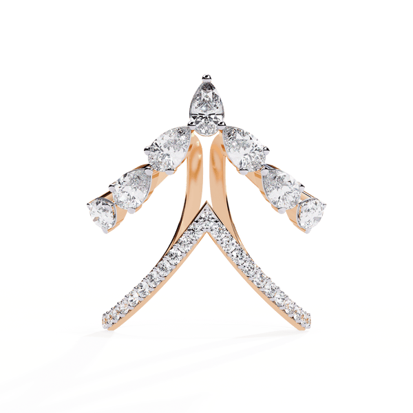 Delicate Dual Diamond Ring