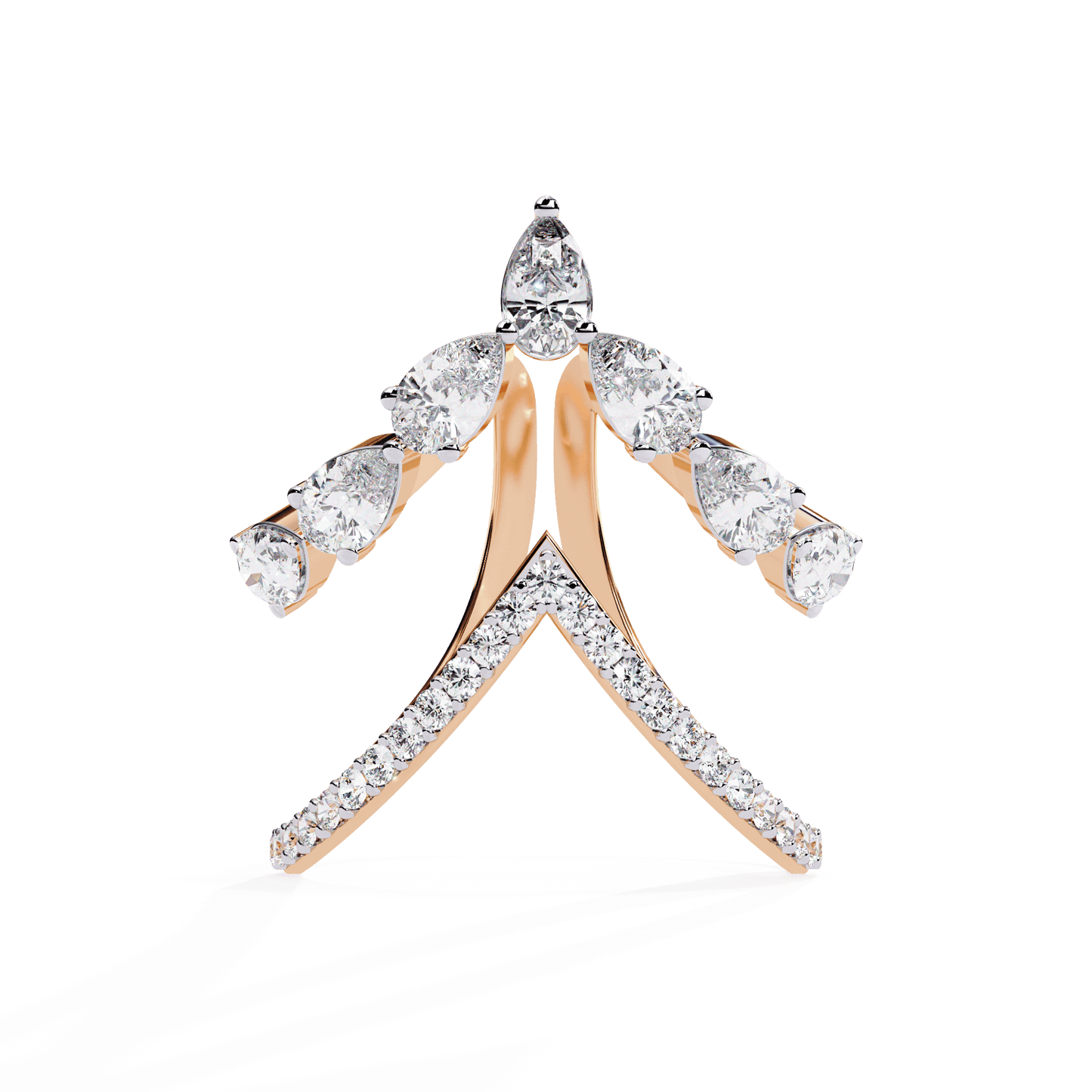 Delicate Dual Diamond Ring