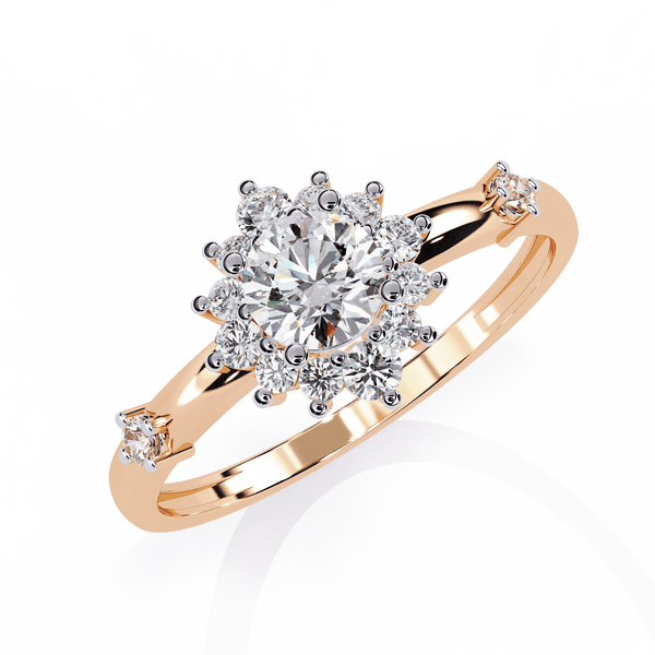 Full Bloom Diamond Ring