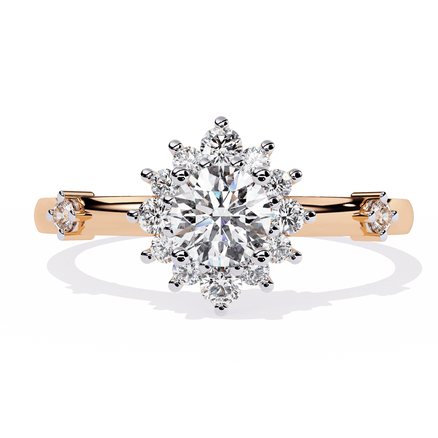 Full Bloom Diamond Ring
