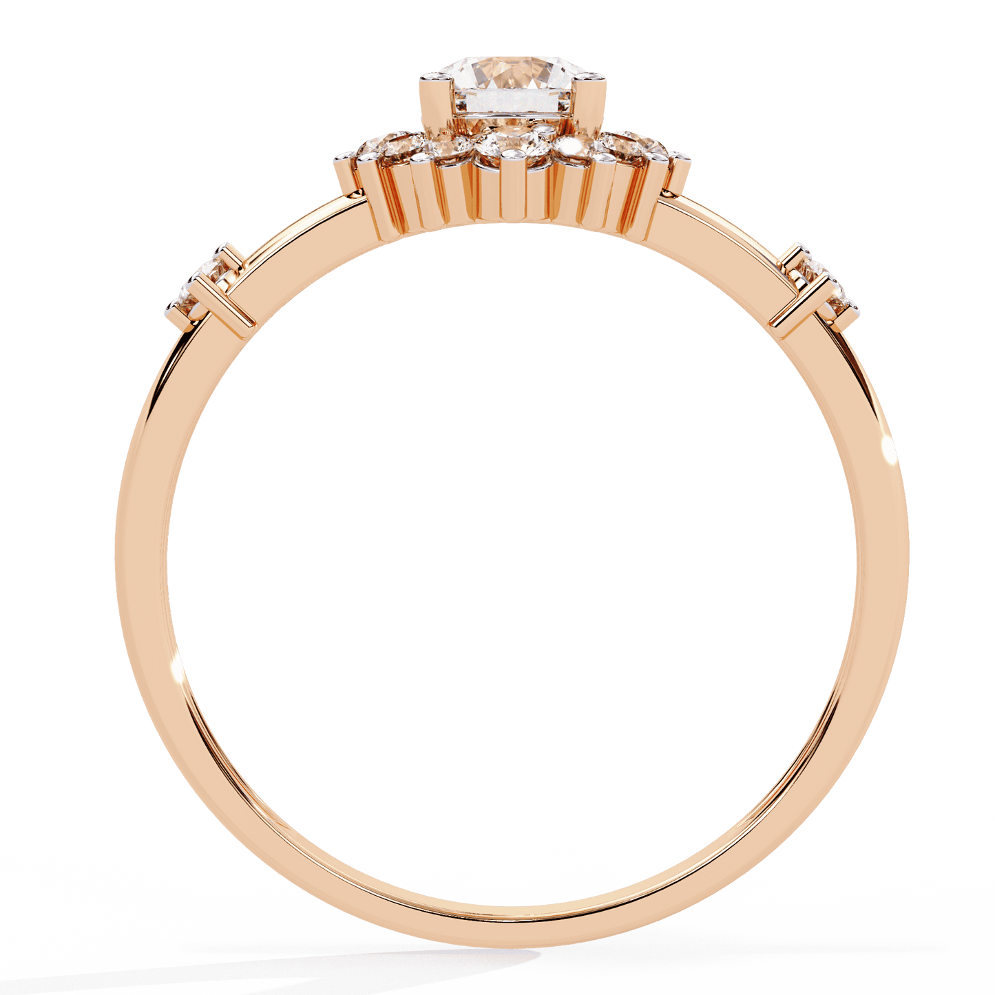 Full Bloom Diamond Ring