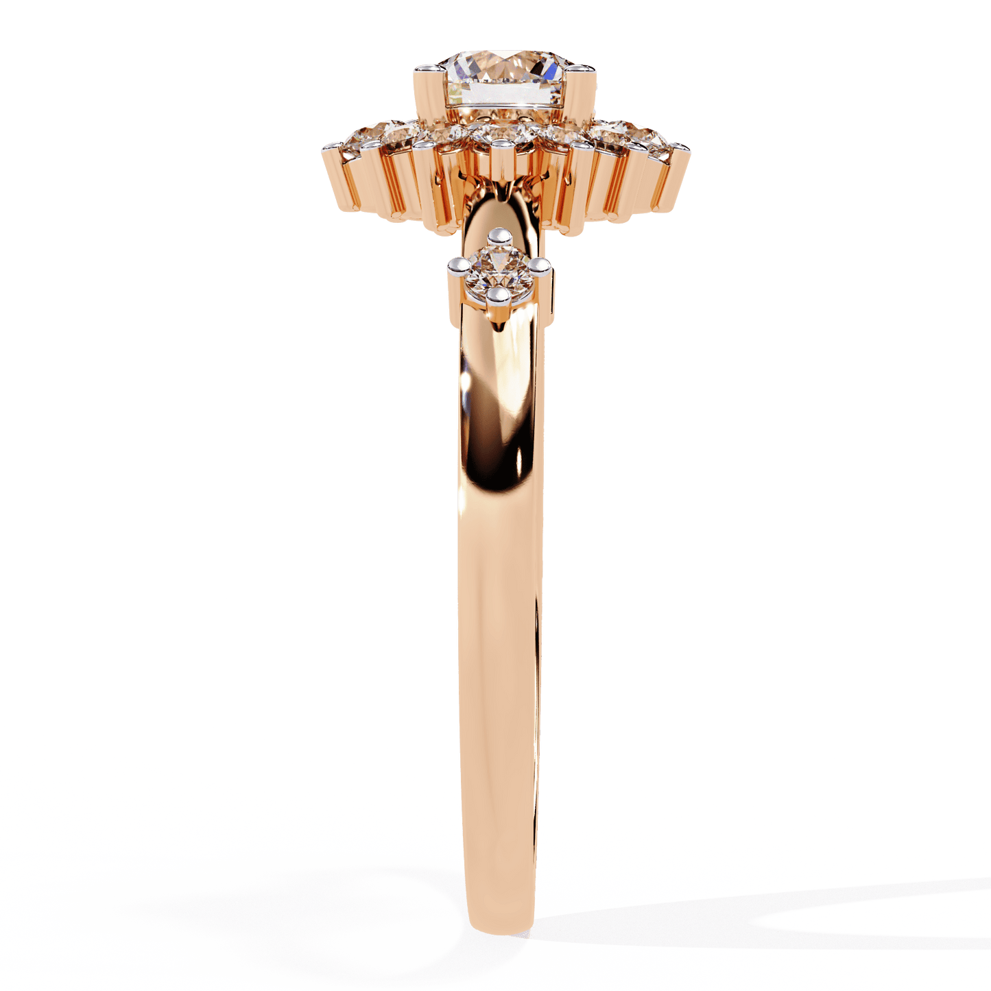 Full Bloom Diamond Ring