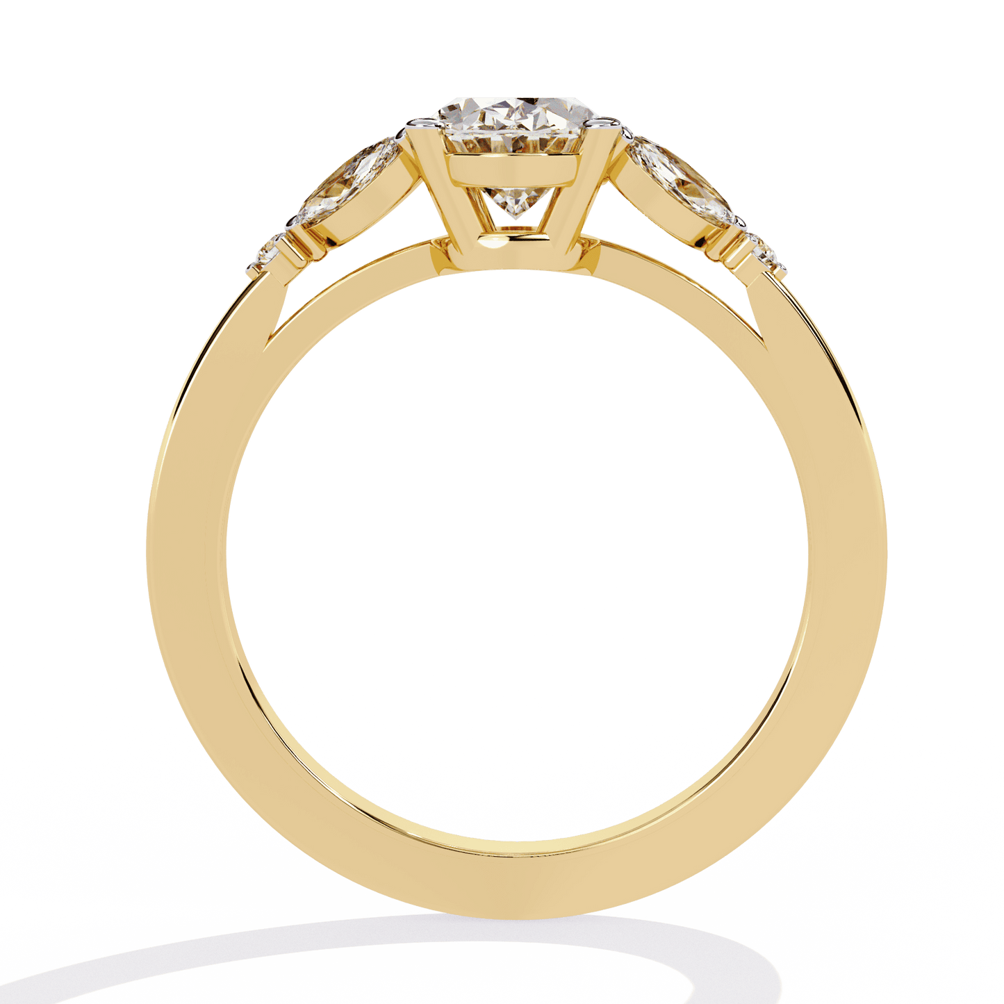 Ivy Glow Oval 1.06 Carat Solitaire Ring