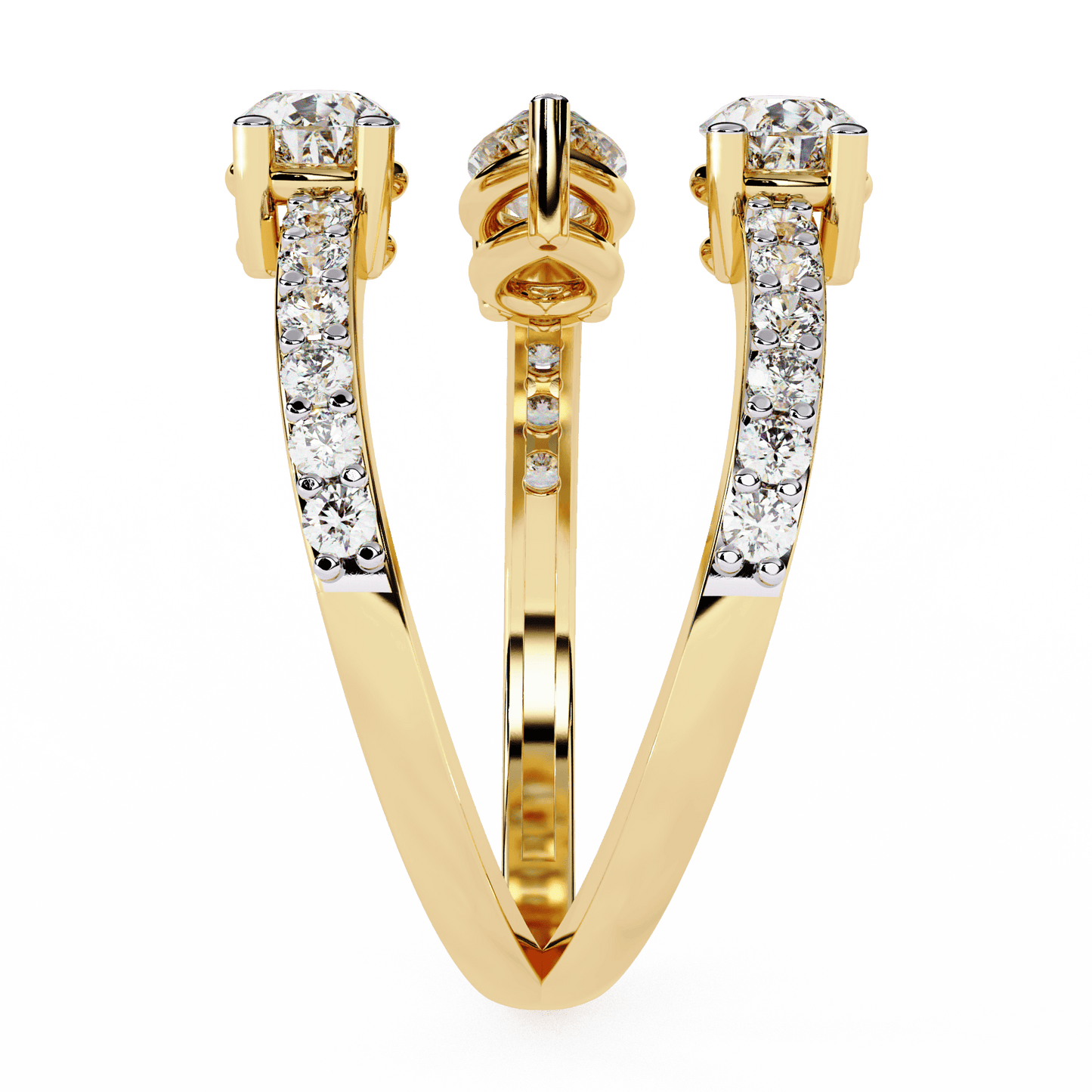 Dazzle Drops Diamond Ring