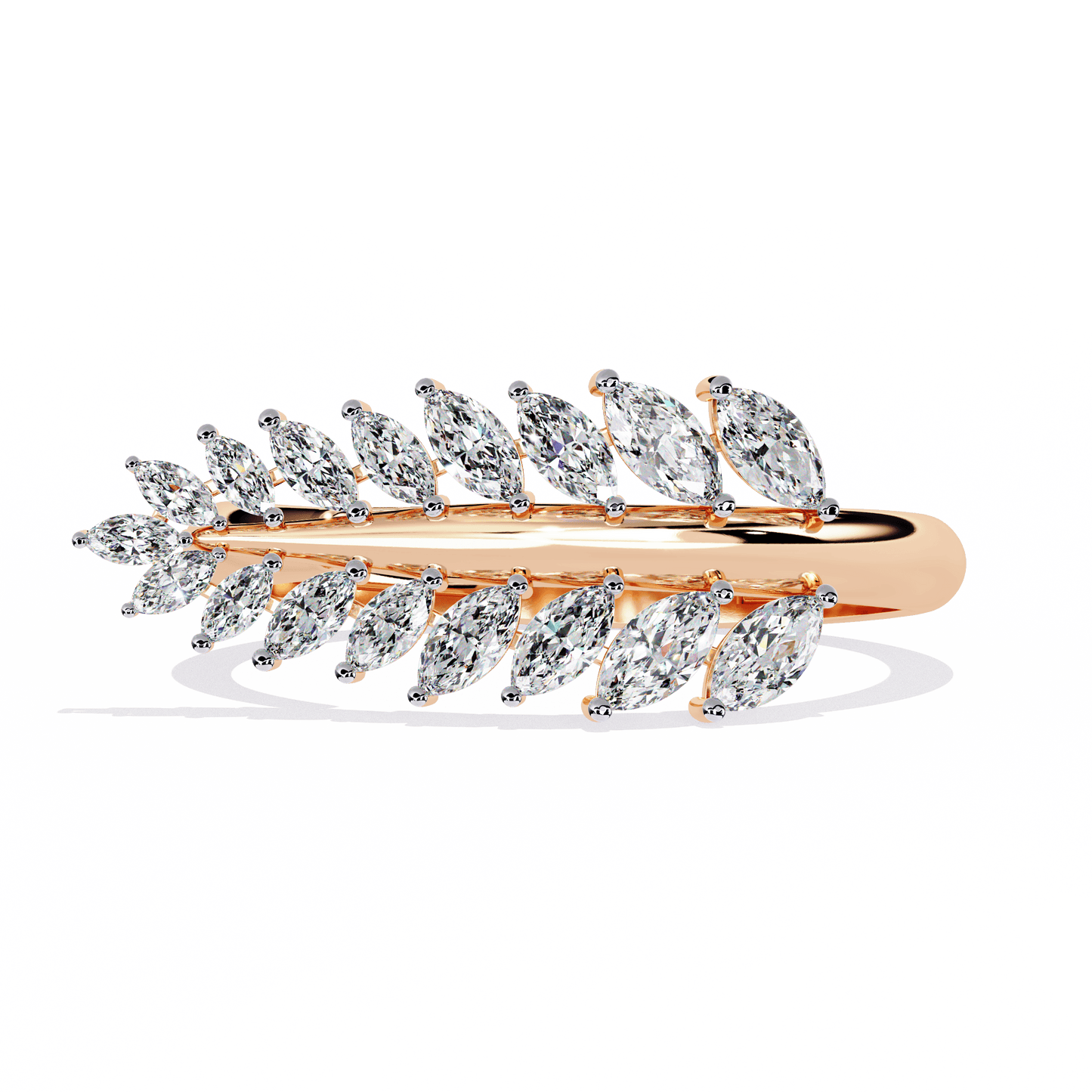 Fern and Gold Diamond Rind