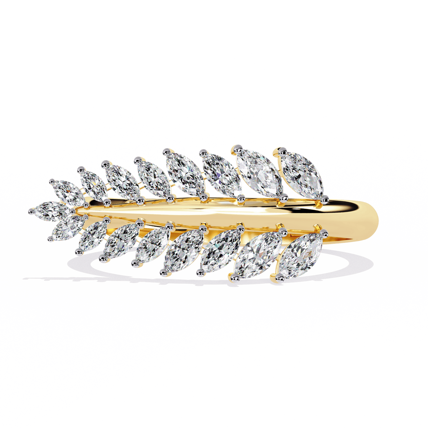Fern and Gold Diamond Rind