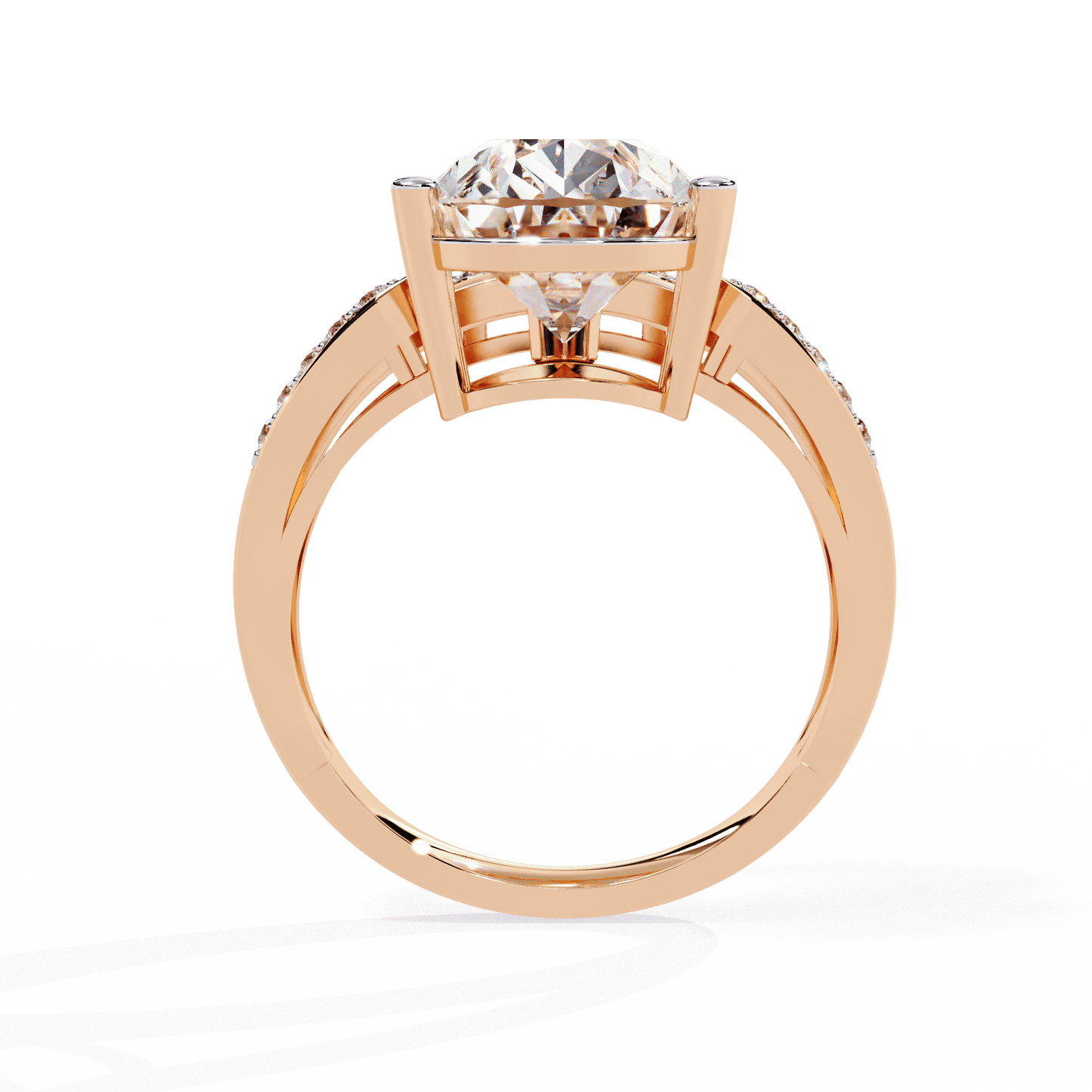 5.56 Carat Gigantic Sparkle Solitaire Ring