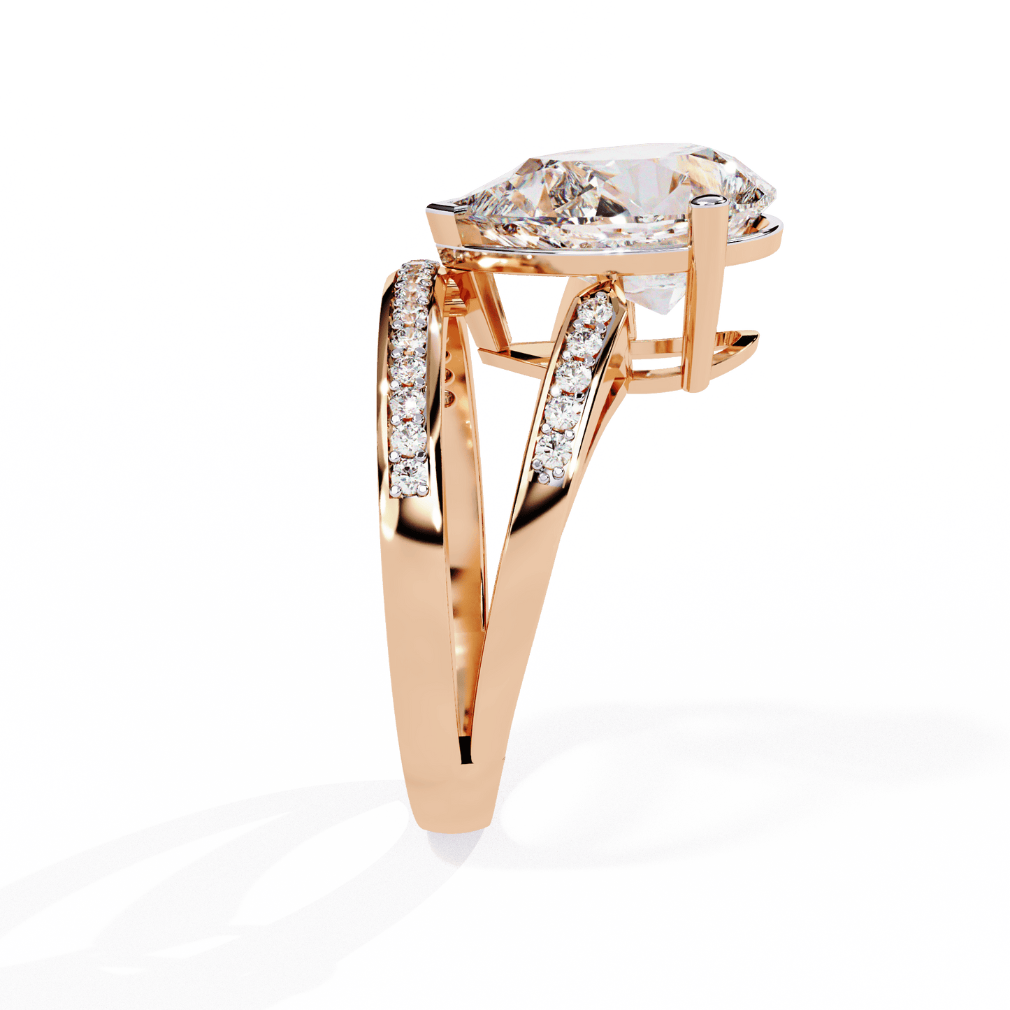 5.56 Carat Gigantic Sparkle Solitaire Ring