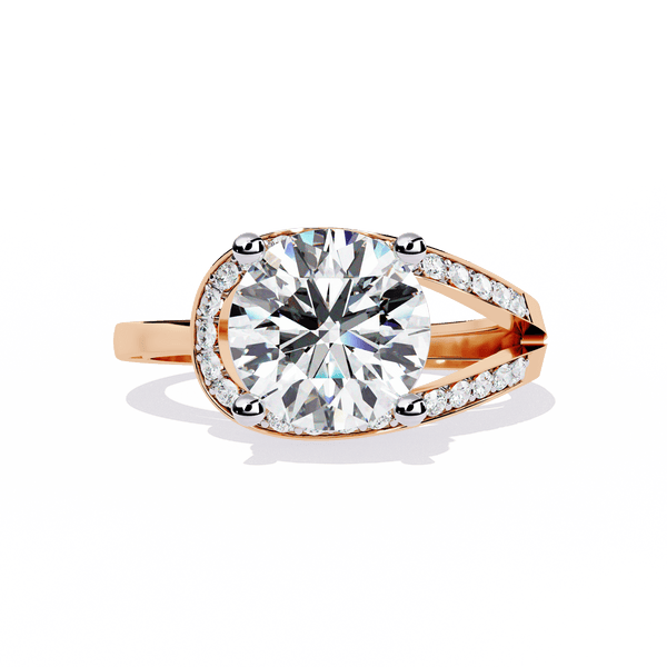Diva 2.73 Carat Round Solitaire Ring