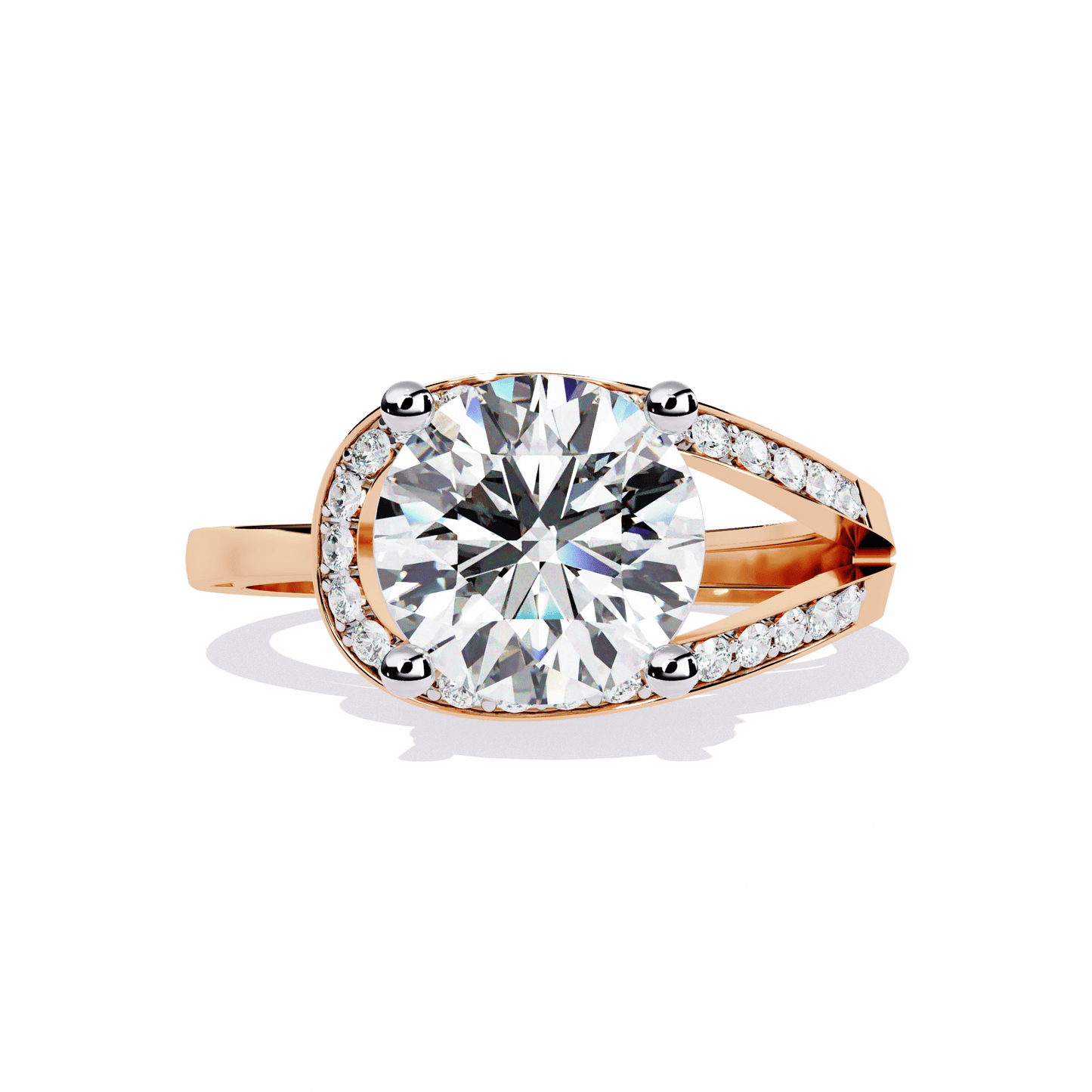 Diva 2.73 Carat Round Solitaire Ring