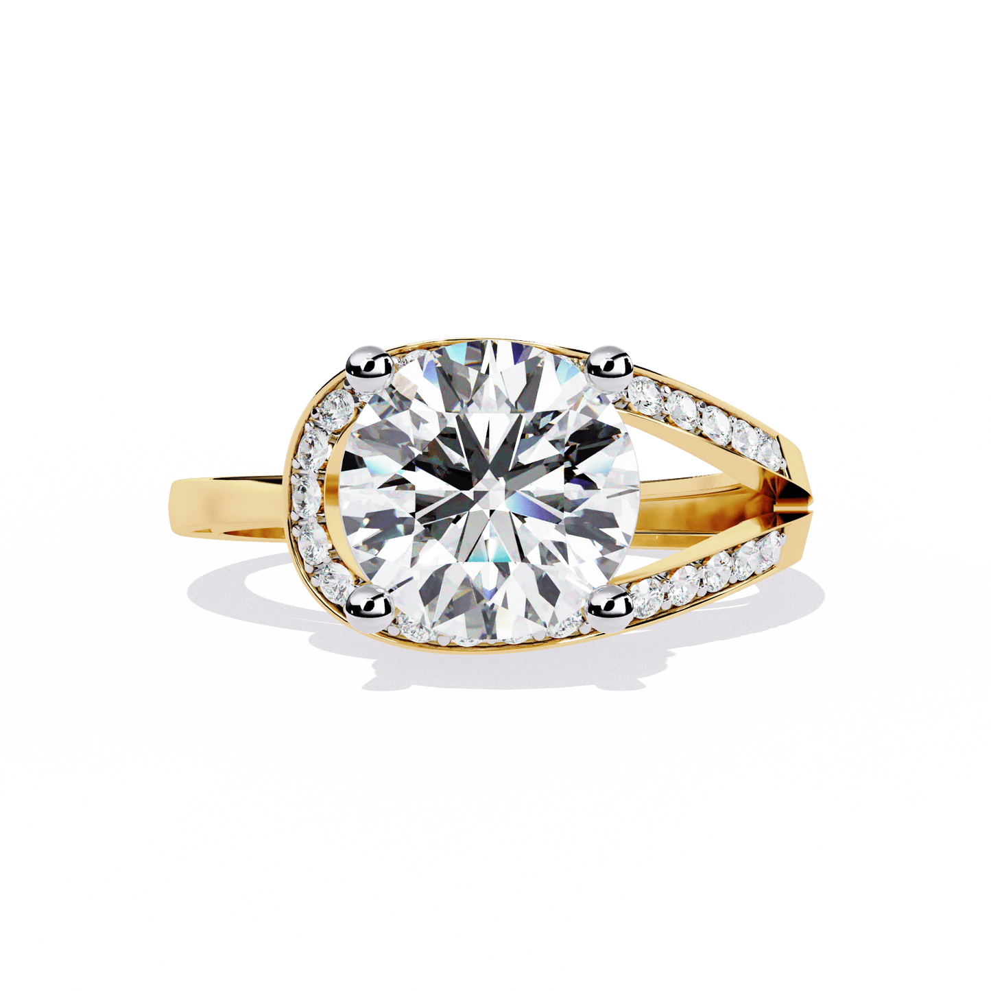 Diva 2.73 Carat Round Solitaire Ring