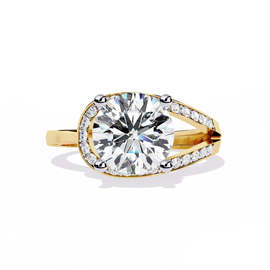 Diva 2.73 Carat Round Solitaire Ring