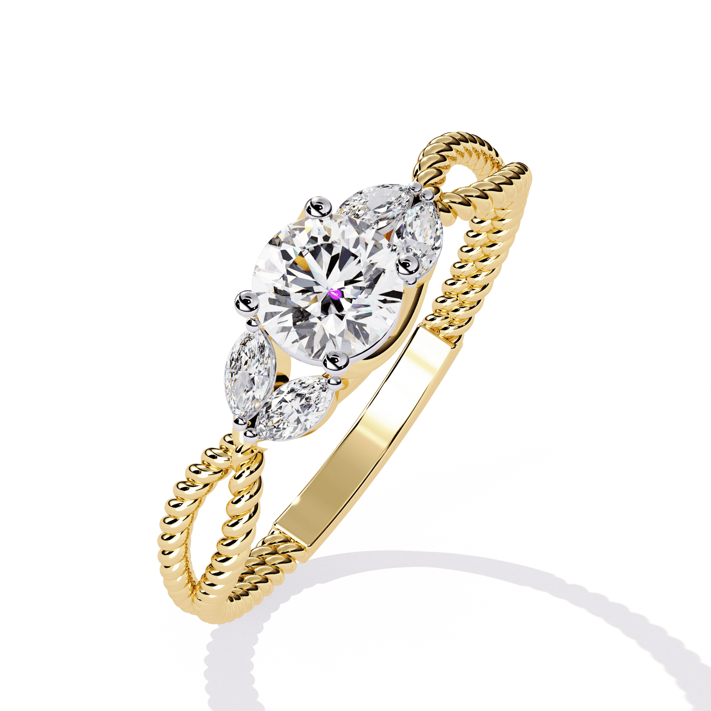 Ocean Pearl Diamond Ring
