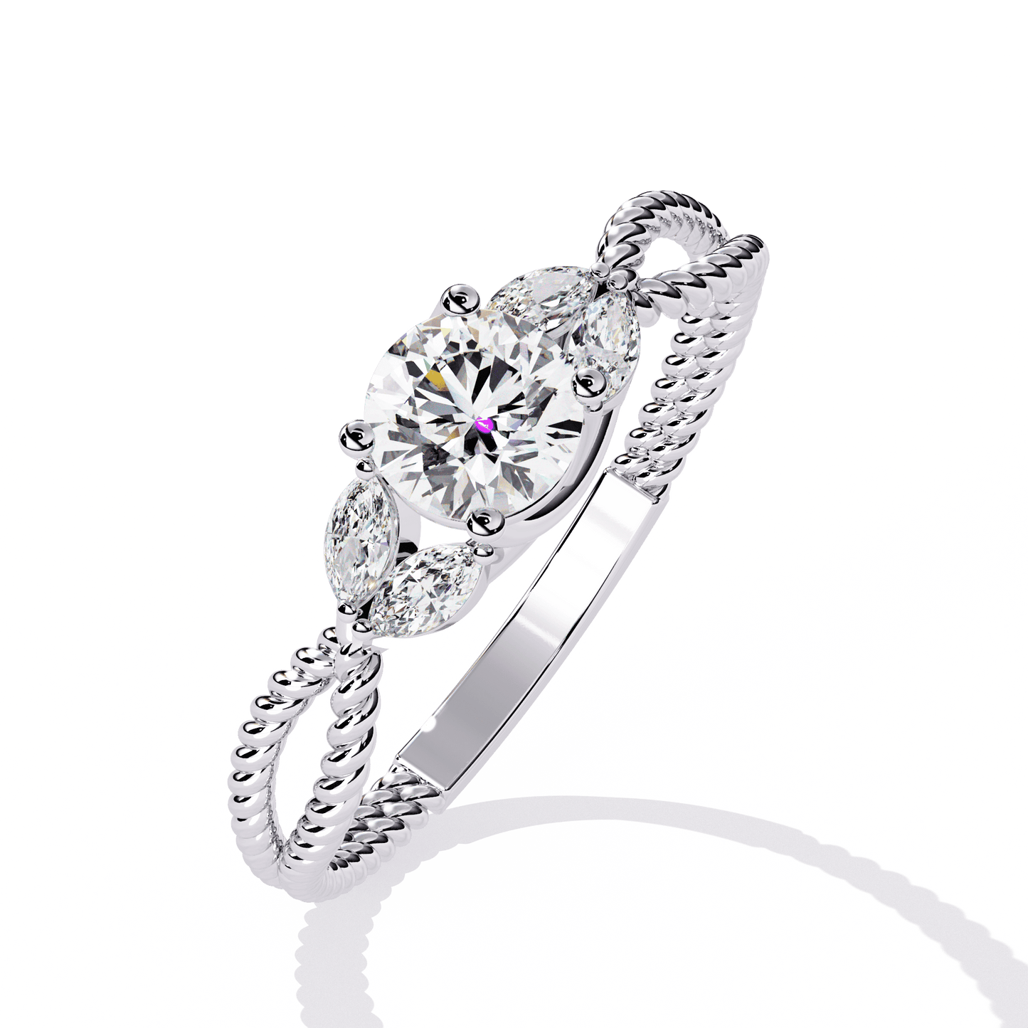 Ocean Pearl Diamond Ring