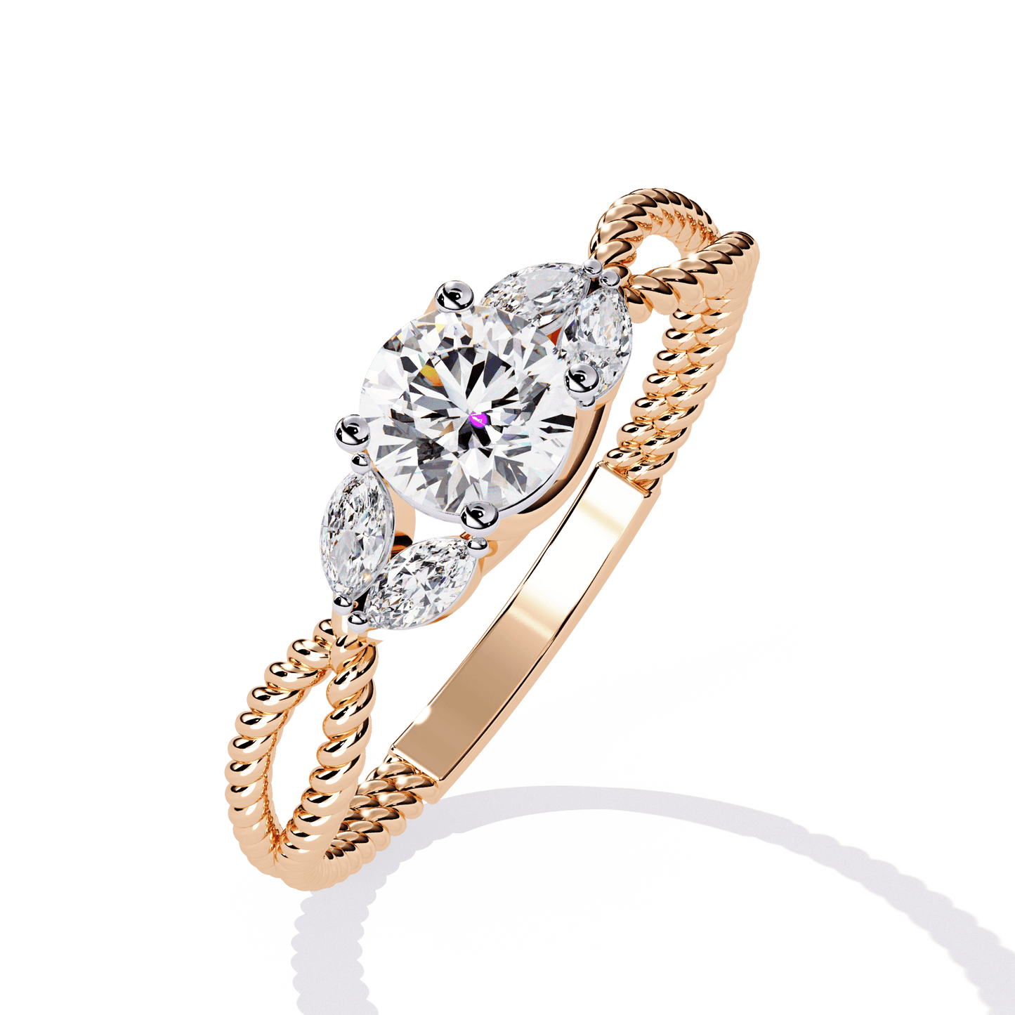 Ocean Pearl Diamond Ring