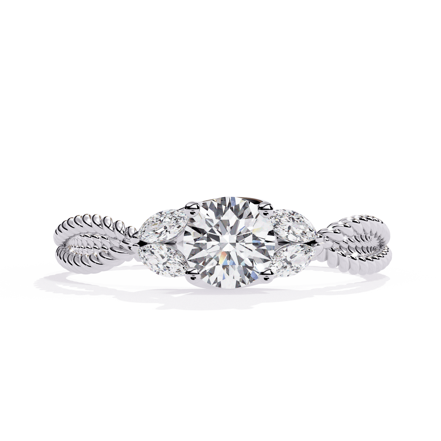 Ocean Pearl Diamond Ring