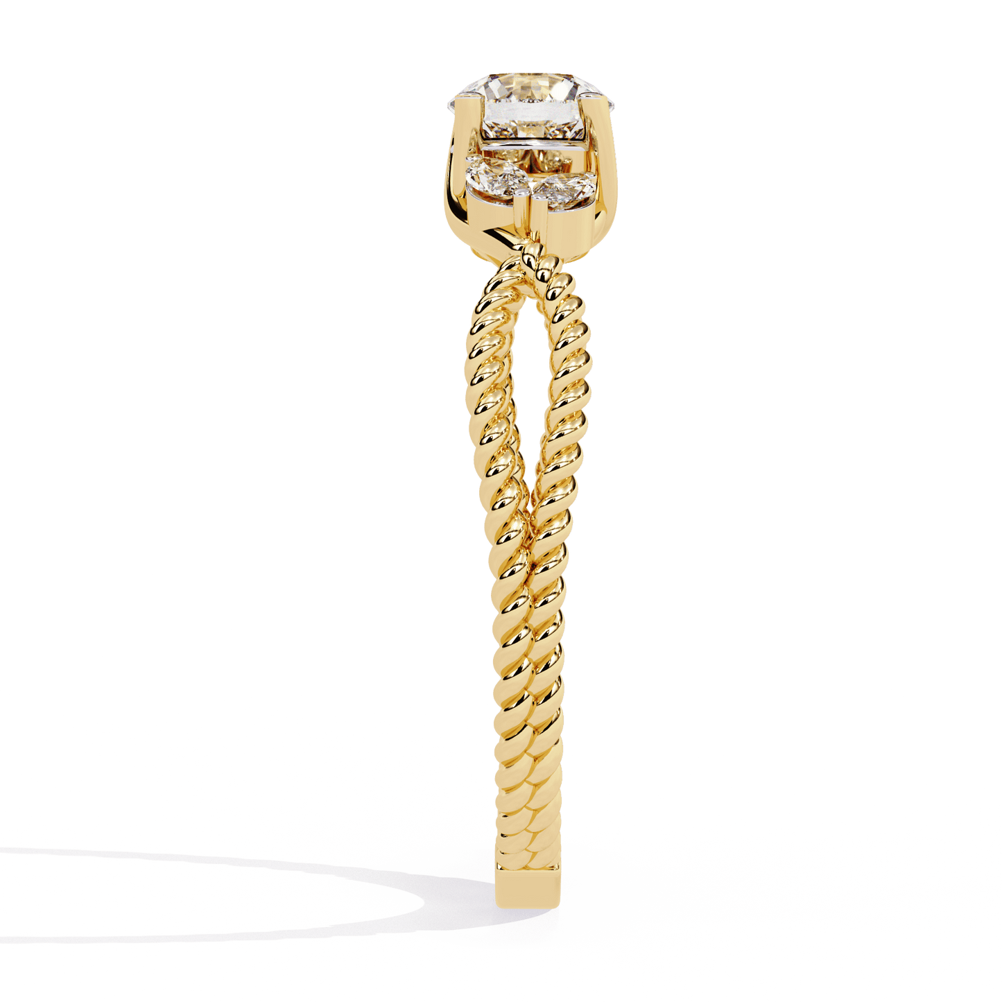 Ocean Pearl Diamond Ring