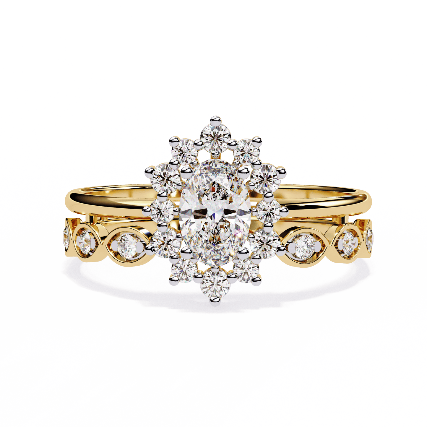 Crown light Diamond Ring