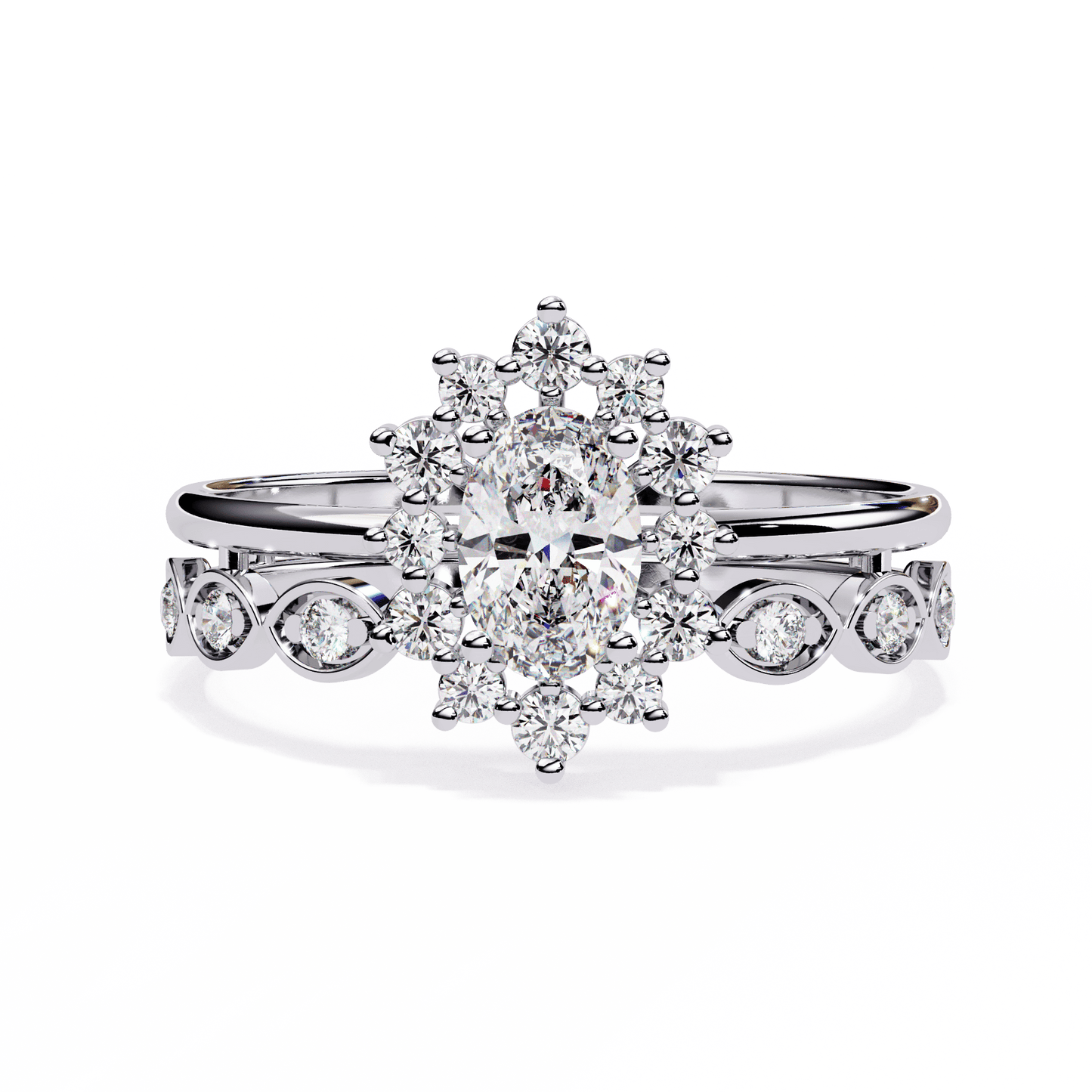 Crown light Diamond Ring