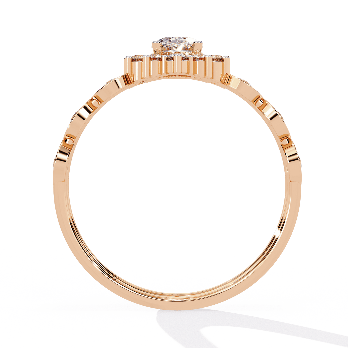 Crown light Diamond Ring