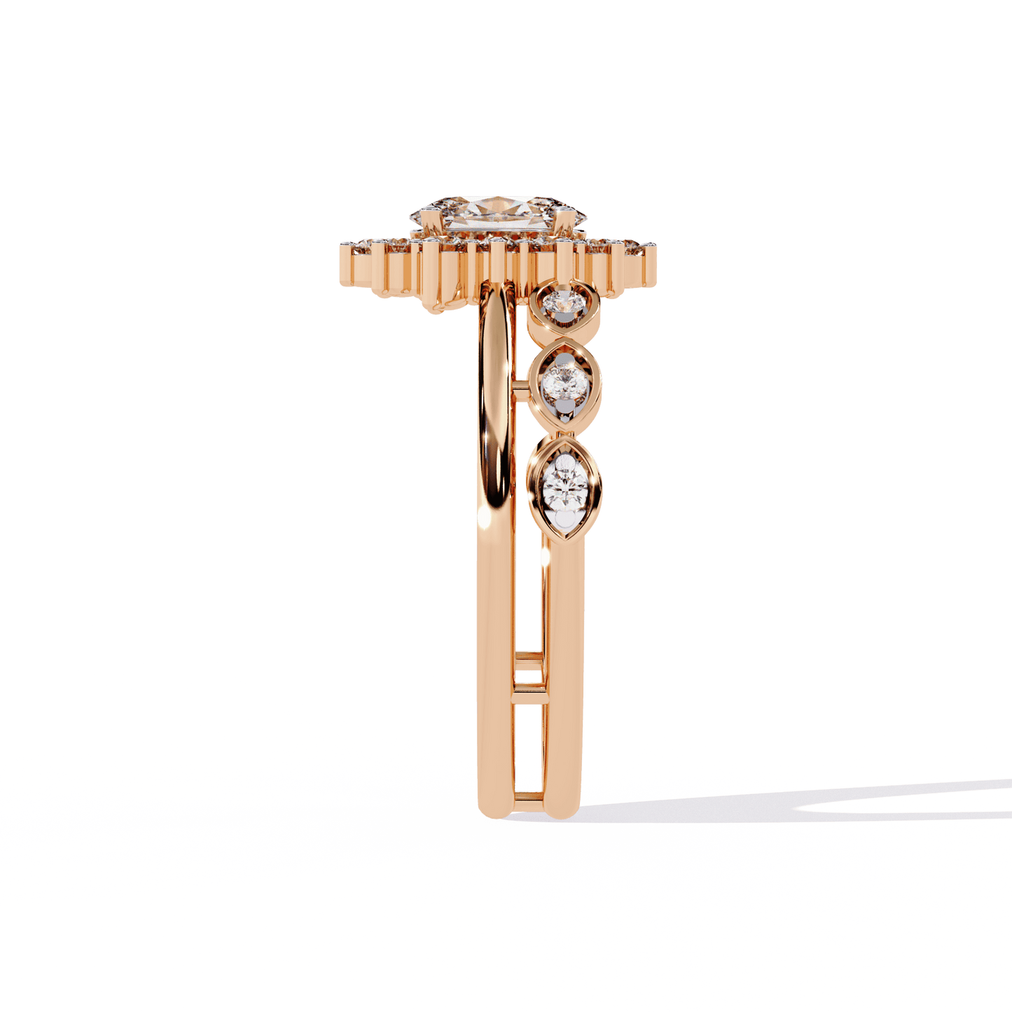 Crown light Diamond Ring
