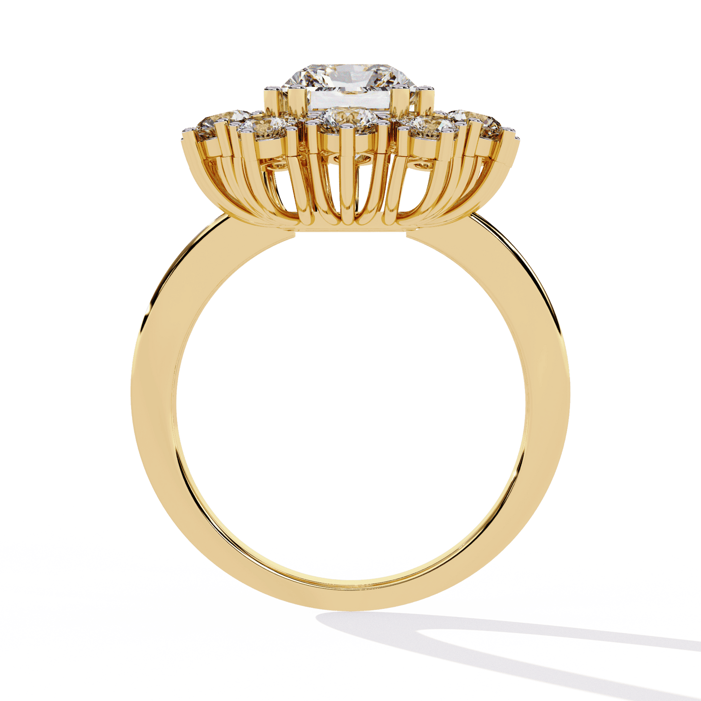 3.03 Carat Supreme Radiant Solitaire Ring