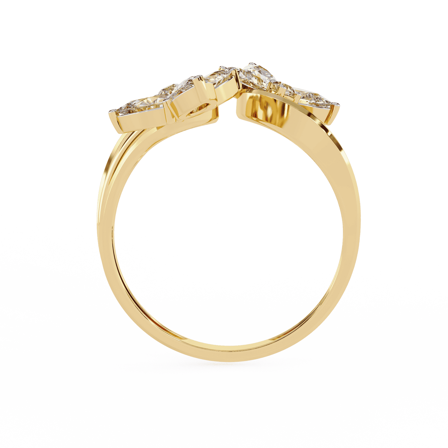 Tri Stars Diamond Ring