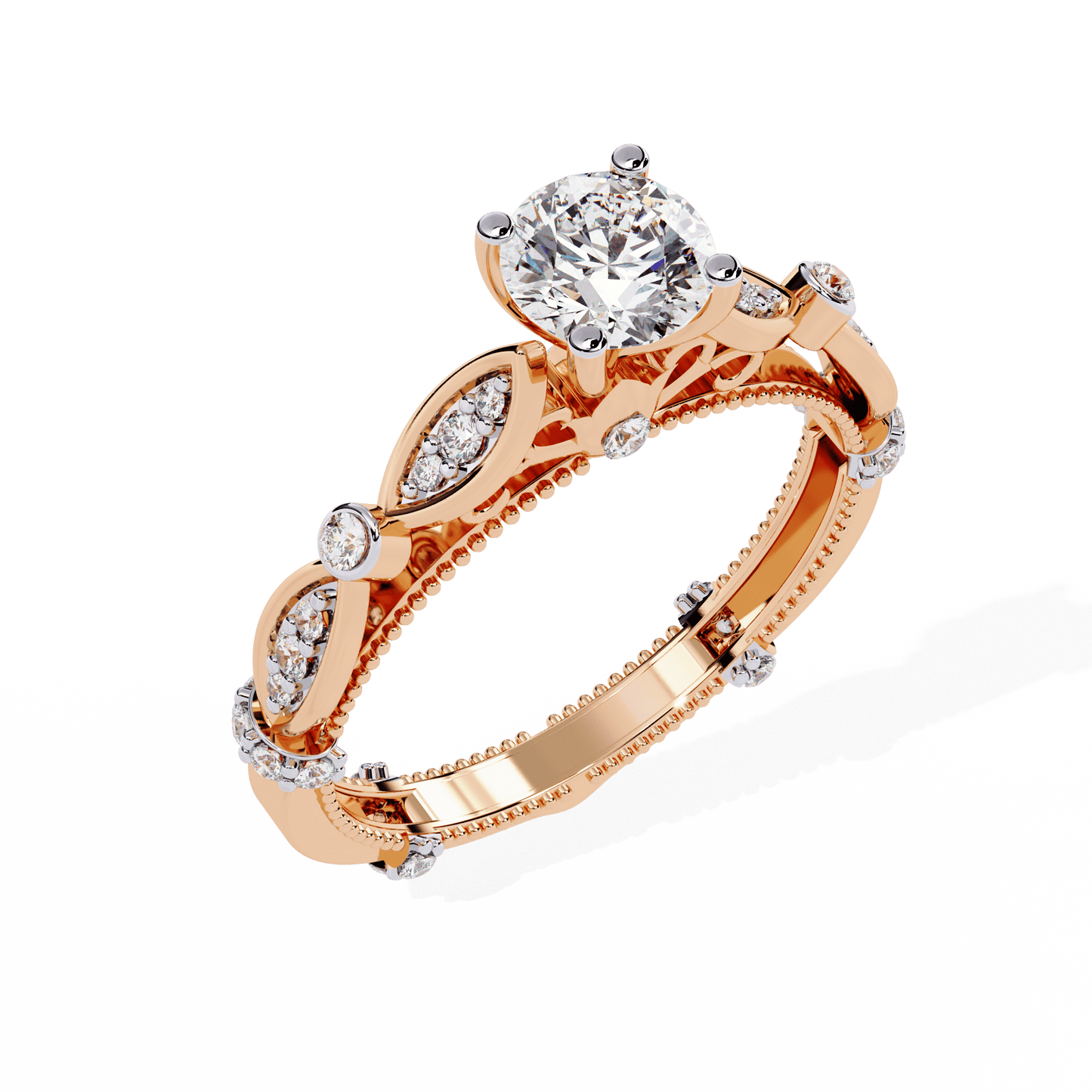 TwinkleStar 0.6 Carat Round Solitaire Ring
