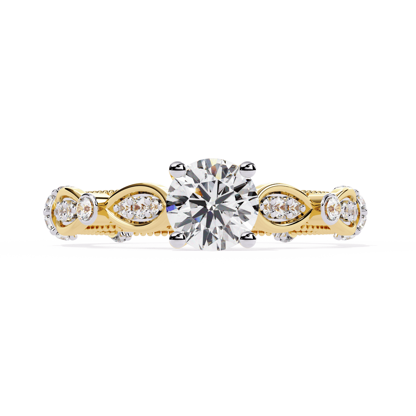 TwinkleStar 0.6 Carat Round Solitaire Ring