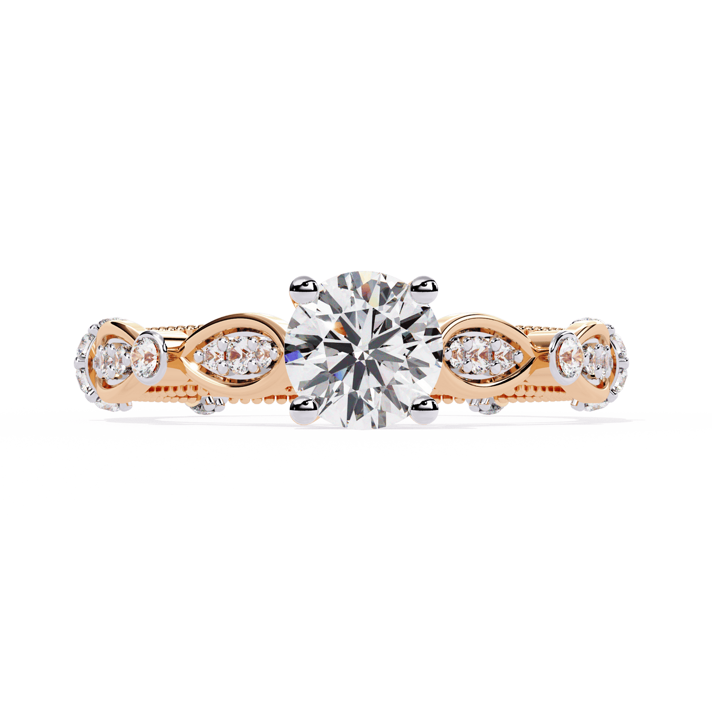 TwinkleStar 0.6 Carat Round Solitaire Ring
