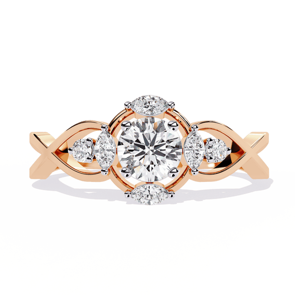 Belle Round Diamond Ring