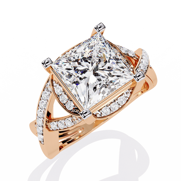 Pride of Princess 3.19 Carat Solitaire Ring