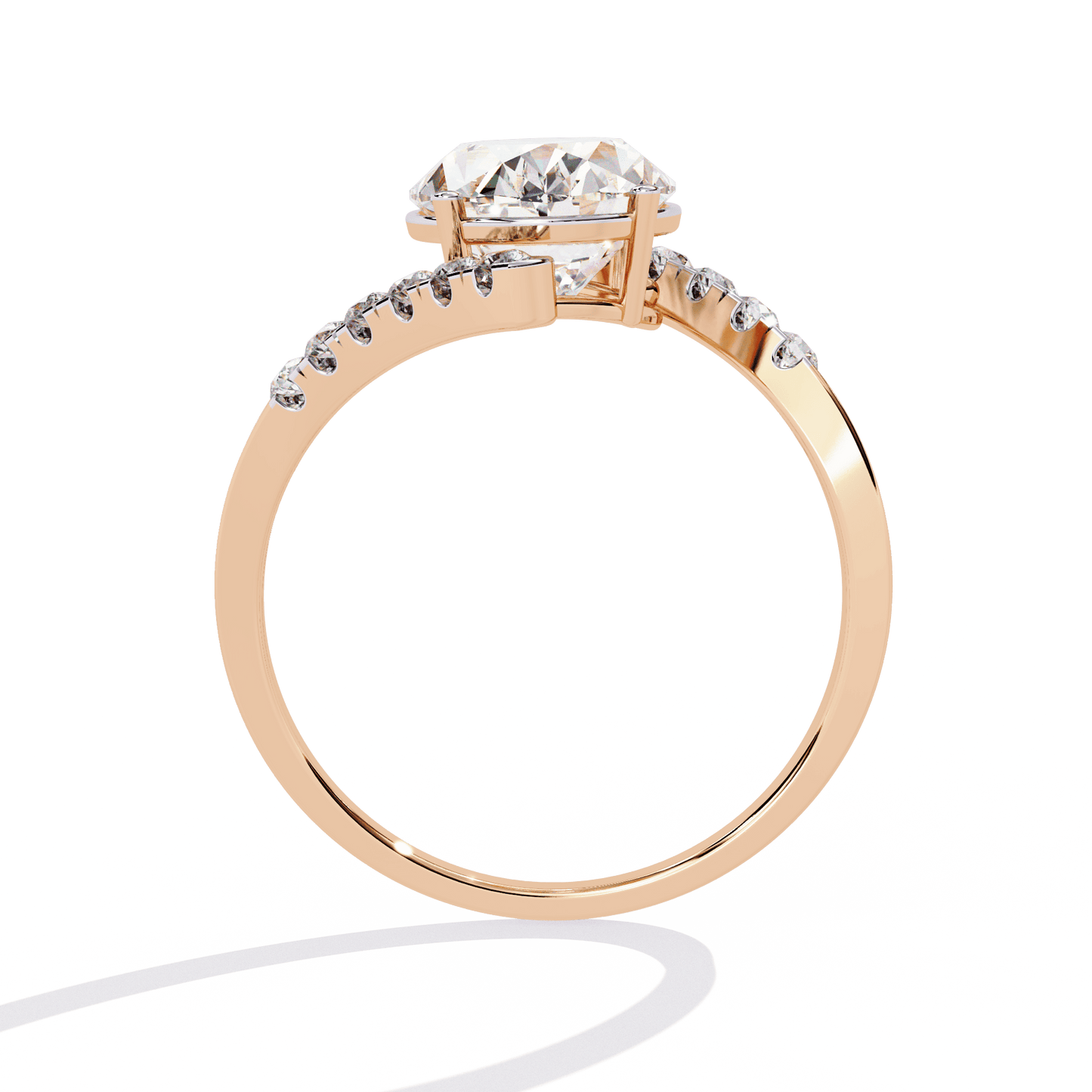 Oval and Bold 2.22 Carat solitaire Ring