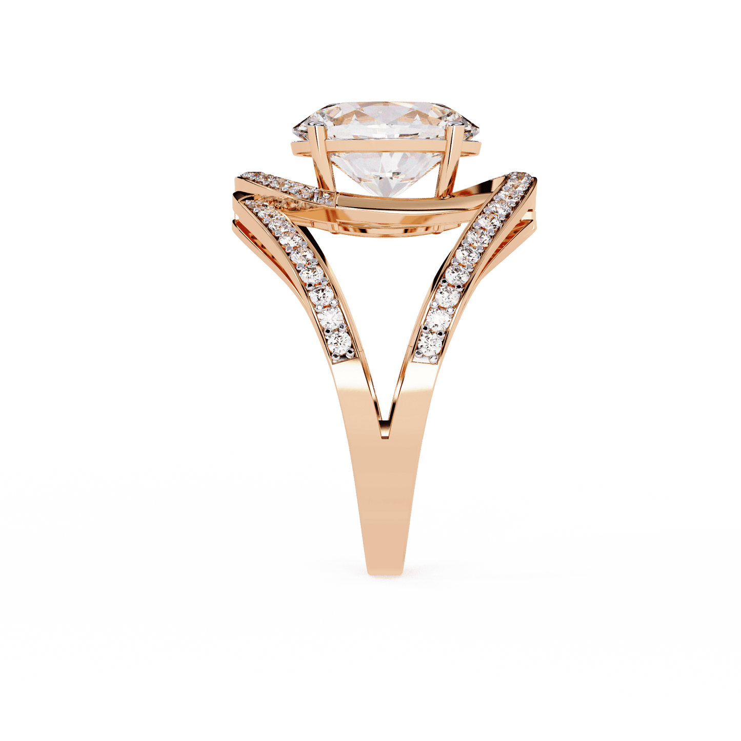 Bold and Beuatiful 7.35 Carat Oval Solitaire Ring