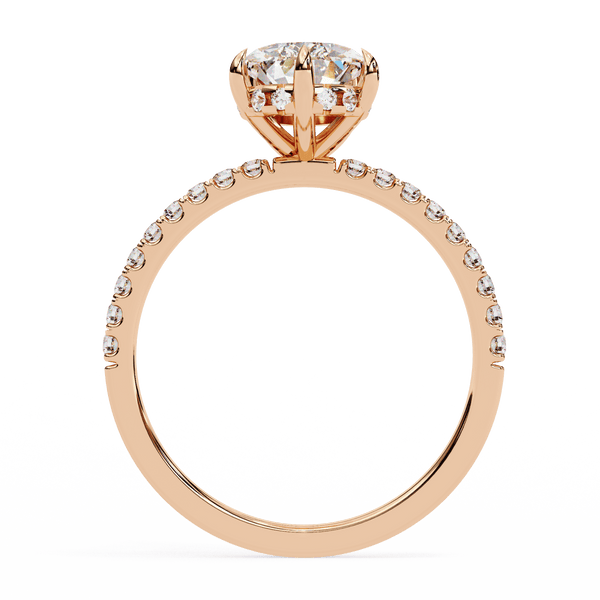 Love Drop Pear shaped 1.81 Carat Solitaire Ring