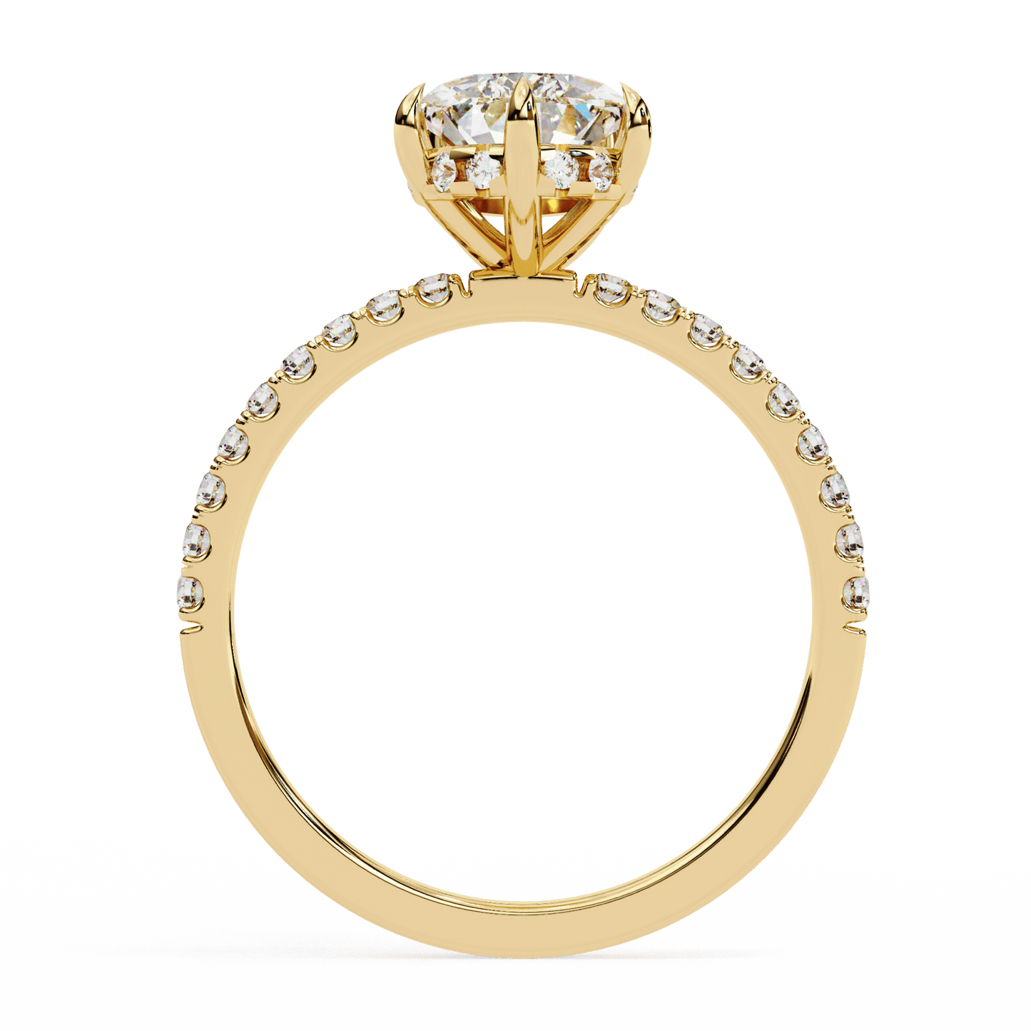 Love Drop Pear shaped 1.81 Carat Solitaire Ring