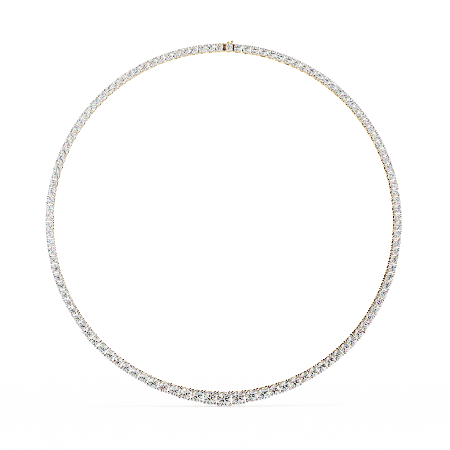 Show Stopper Tennis Diamond Necklace