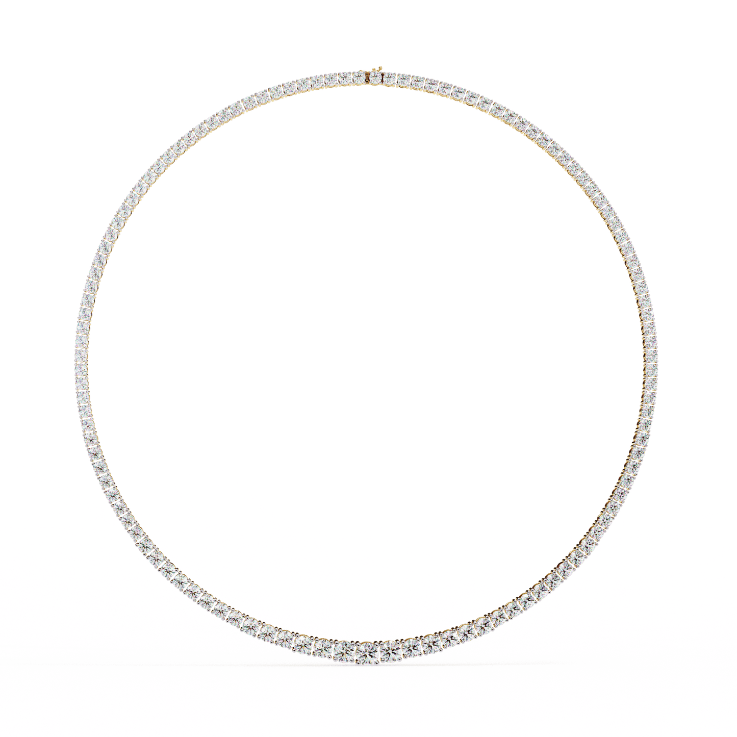 Show Stopper Tennis Diamond Necklace