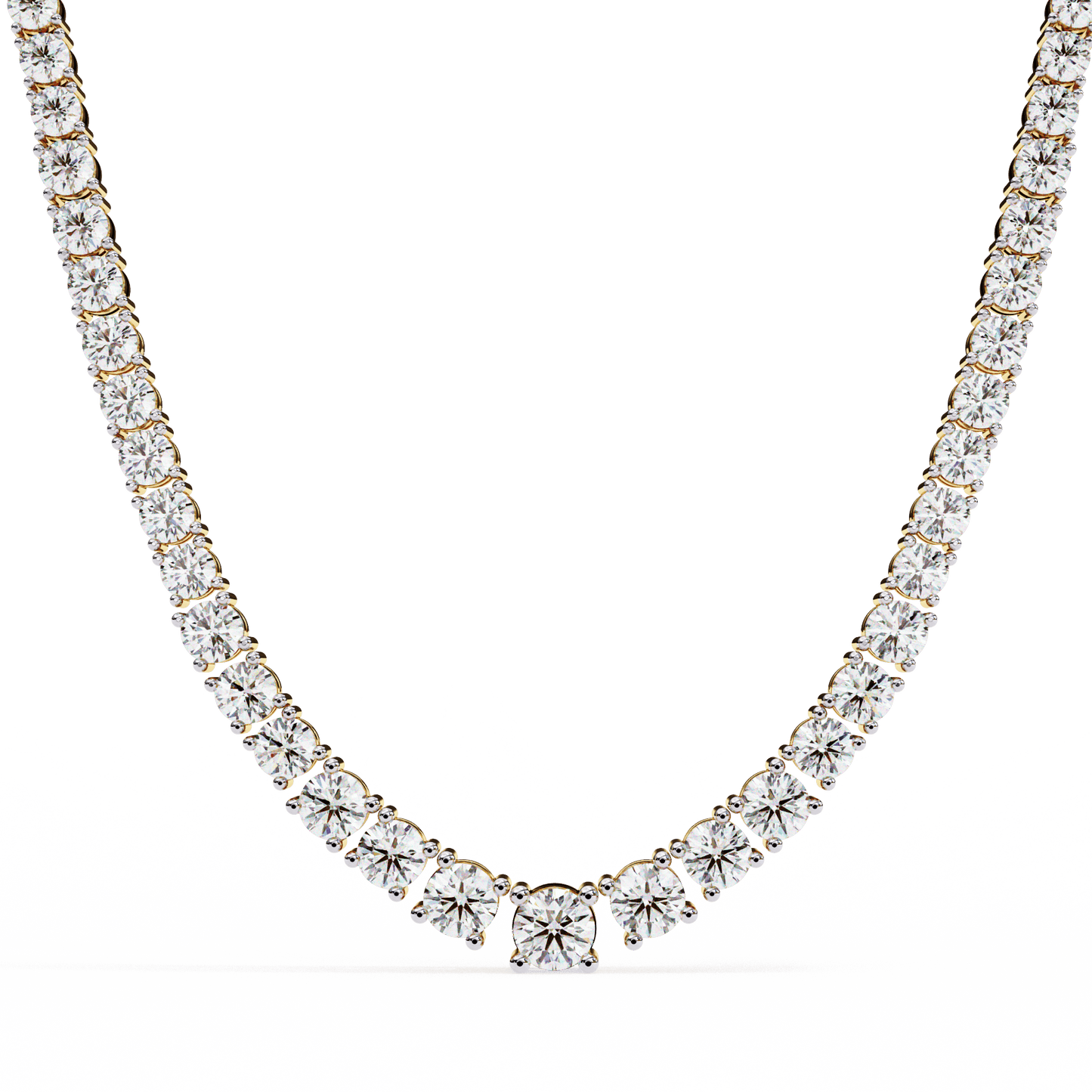 Show Stopper Tennis Diamond Necklace