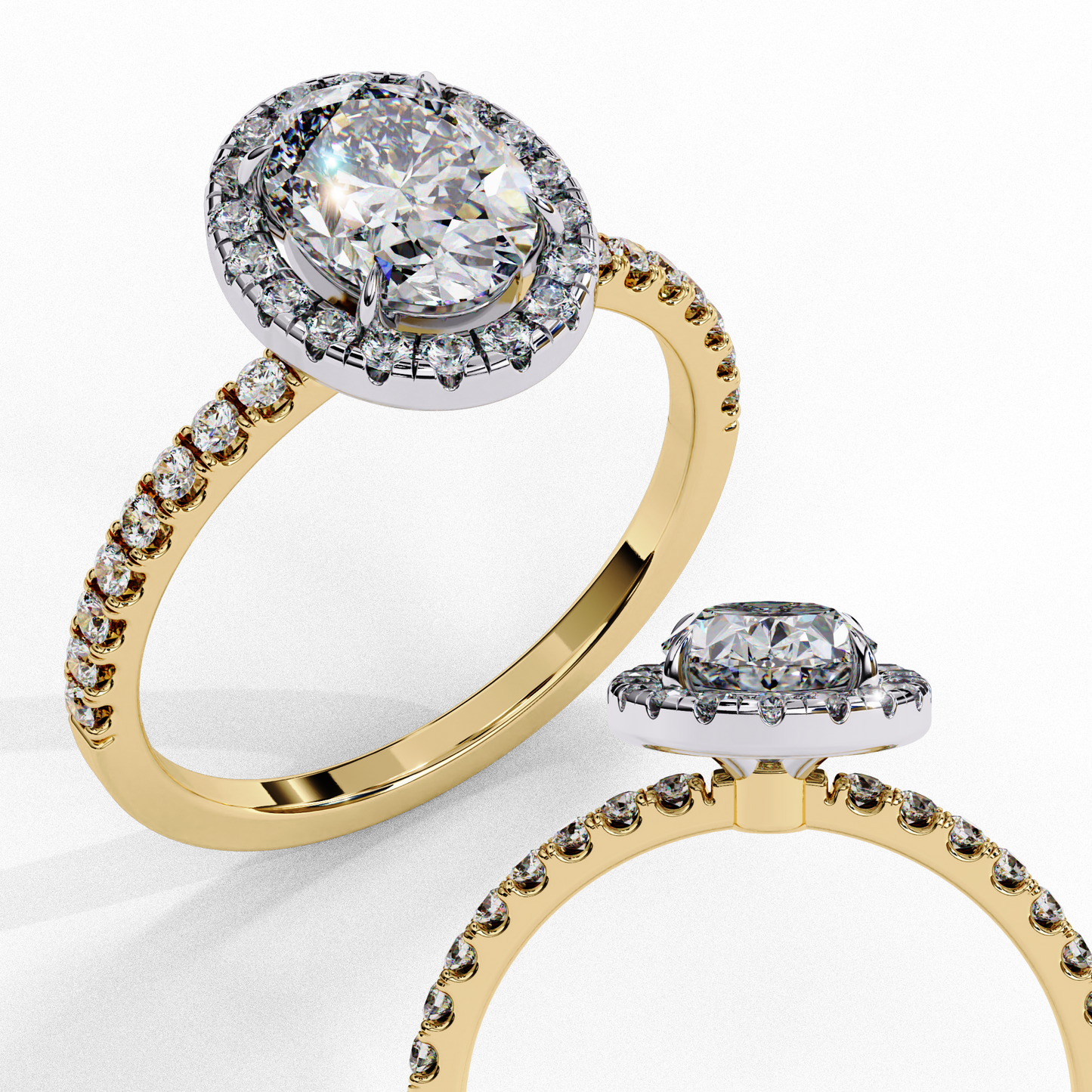 Ovaline 1.09 Carat Solitaire Ring