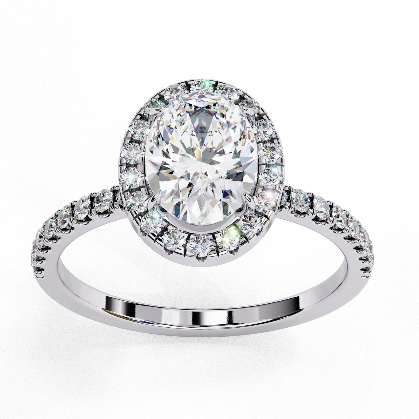 Ovaline 1.09 Carat Solitaire Ring