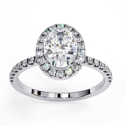 Ovaline 1.09 Carat Solitaire Ring