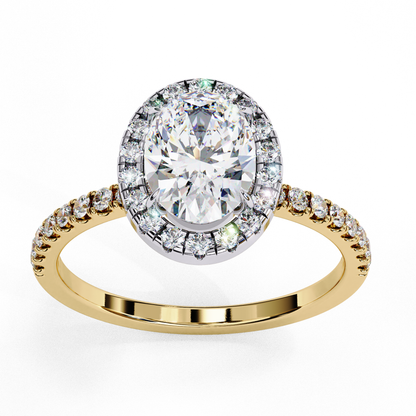 Ovaline 1.09 Carat Solitaire Ring