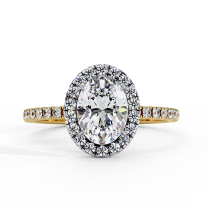 Ovaline 1.09 Carat Solitaire Ring