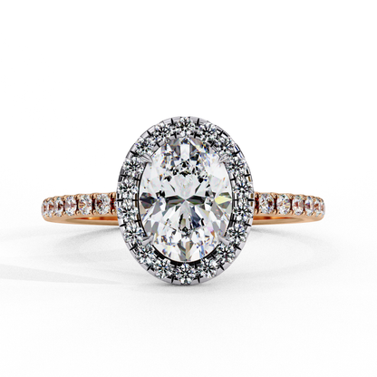 Ovaline 1.09 Carat Solitaire Ring