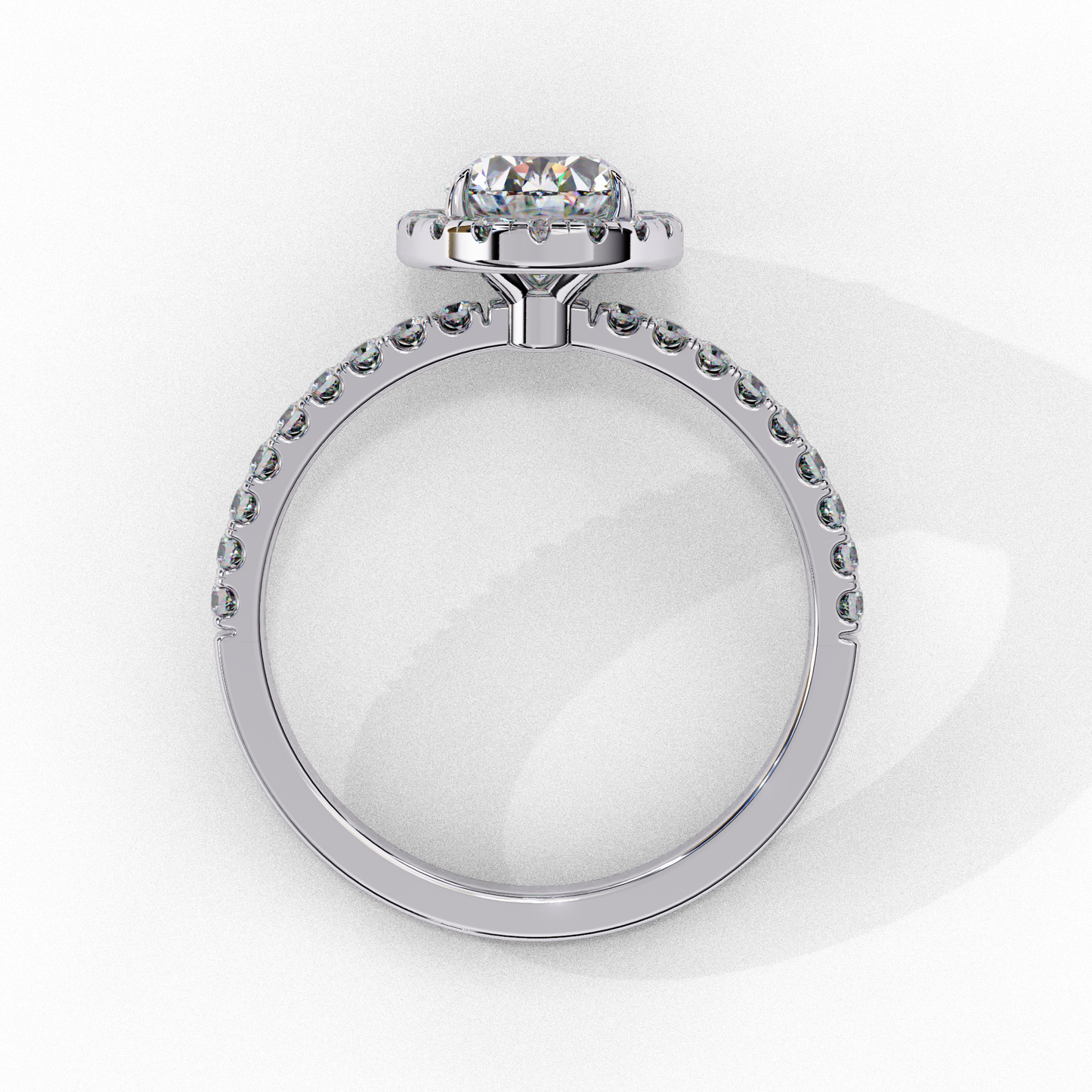 Ovaline 1.09 Carat Solitaire Ring